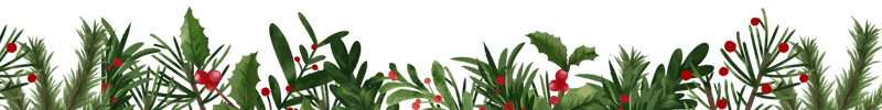 christmas border bottom